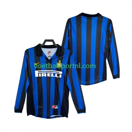 Inter Milan 1999 Retro Thuis Shirt 1998 L/S